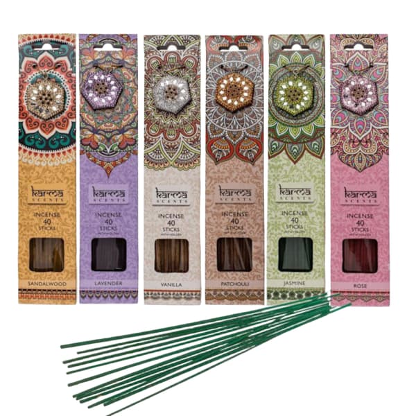 240-pakke - Røgelsespinde / Røgelse - Du vælger duft! MultiColor En af hver (6-pak)