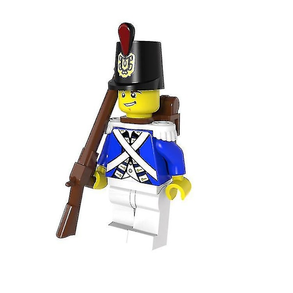 8 stk. Imperial Navy Soldier Series Monterte Byggeklosser