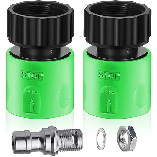 Vaskesett for gressklipperdekk kompatibelt med Mtd, Troy-bilt, Craftsman gressklippertraktor, Cub Cadet dekkvaskadapter hurtigkoblingssett for sitteklipper
