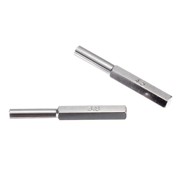 2st 3,8mm 4,5mm Säkerhetsskruvmejsel Hexagon Bit Gamebit För Nintendo Nes N64