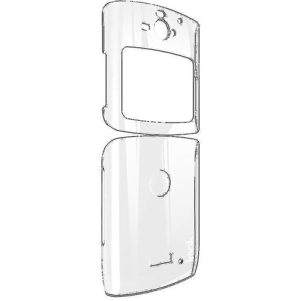 Imak Case Ii Anti-abras Ultra Clear Ph Cover -kotelo ( cap + Bm Cap) Razr 2019:lle