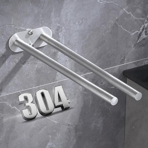 Håndklædeholder SUS304 Rustfrit Stål Vægmonteret Håndklædeholder til