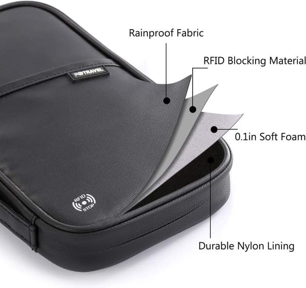 Resväska Familj Passfodral RFID-skydd Resa Gör