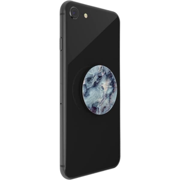 POPSOCKETS Blå Marmor Avtakbart Grep med Støttefunksjon