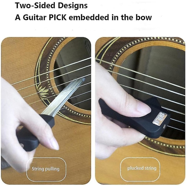 2024 Guitar Bow Pickaso Guitar Bow Guitar Pick Akustisen kitaran soitto Creative Gift Guitar Lovers Gift Uusi