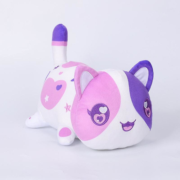 25cm/9.8in Meemeow Aphmau Pehmolelu Meemeows Kissa Pehmolelu Pikaruoka Kissa Halloween Joulu Pehmolelu Lahja Makeat Herkut Kissa Robotti Kissa Pehmolelu