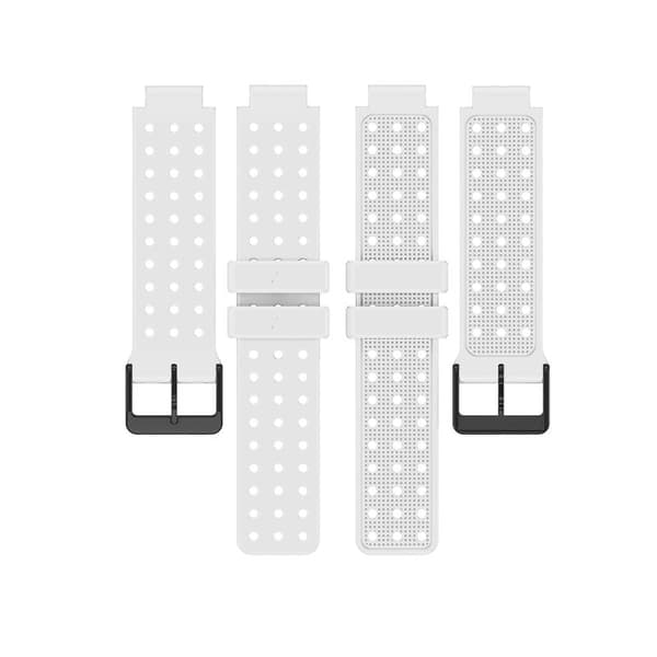 Rem til Garmin Approach S20 Monokrom Urrem til Garmin Approach S20 Silikone Udskiftning Mode Armbånd til Garmin white