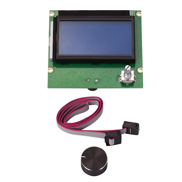 3D Printer Dele LCD Display Skærm Board med Kabel Udskiftning til Creality Ender 3/Ender 3 Pro 3D printer