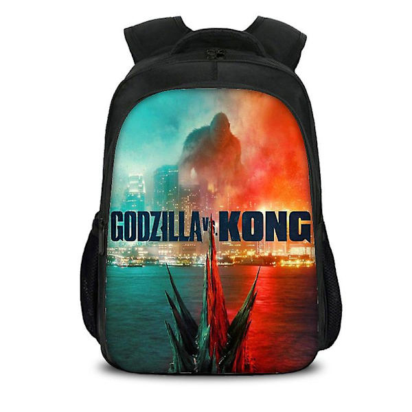 Godzilla Dinosaur Monster Skoletaske Skulder Computer Rygsæk Stor Kapacitet style9