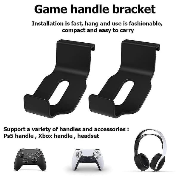 2 Pakker Controller Holder Til Headset Hænger Holder Controller Stand Mount