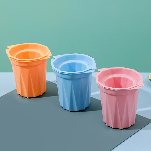 Dryckeskopp Silikon Ice Cube Mould Bricka Kök Kylskåp DIY Ice Cup Form