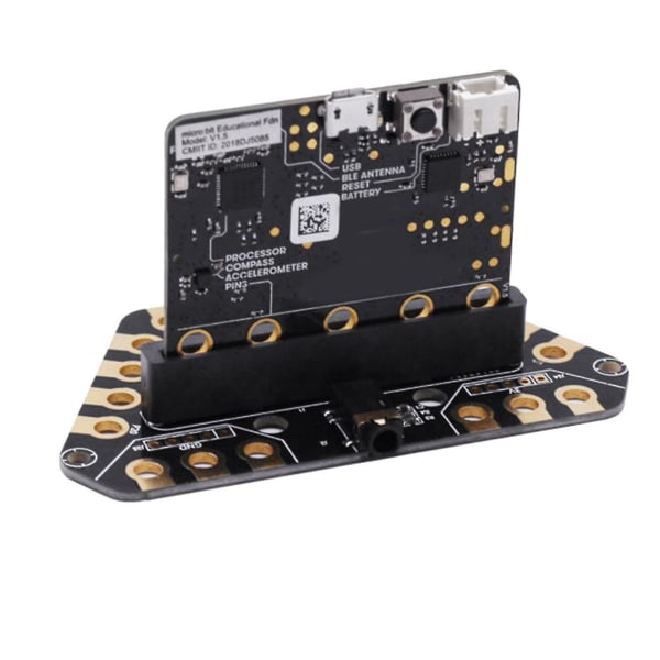 För Microbit Gpio Expansionskort Microbit Alligatorklämma Utökad 13 Klämma Io Portar För Diy Byggande