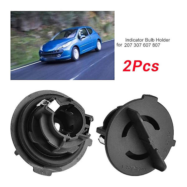 2 kpl Auton Vilkkulampun Pidike 207 307 607 807 Vilkkulampun Pidike Suuntavilkun Lampun Pistorasia 62
