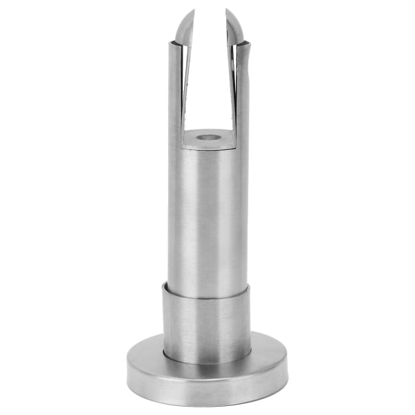Skillevegg støttefot Rustfritt stål Glass gjerdeklemme for offentlig bad toalett toalett