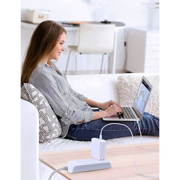 60W Mac Book Pro Oplader - Erstatning 60W L-tip Mac Oplader Gammel Mac Book Oplader, Universal Strømadapter L-type Kompatibel Med Mac Book Pro 13 Tommer