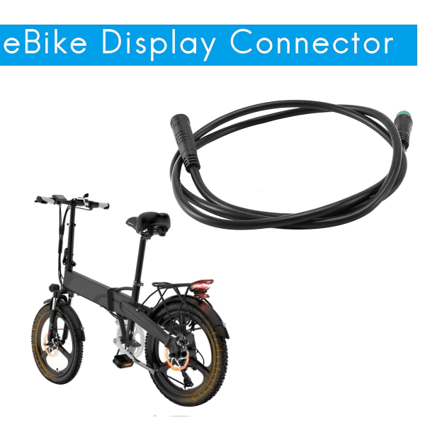 Ebike Display Kabel 5 Pin for BBS01/BBS02/ Mid Motor Elektrisk Sykkel Display Skjøteledning Kobling