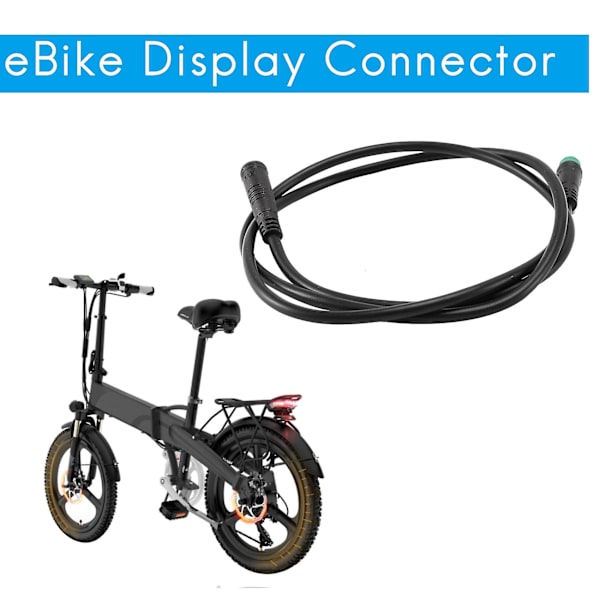 Ebike Display Kabel 5 Pin til BBS01/BBS02/ Mid Motor Elcykel Display Forlængerkabel Konnektor