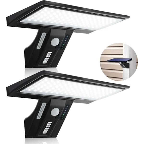 90 LED aurinkokennovalaisin ulkokäyttöön - Liiketunnistin