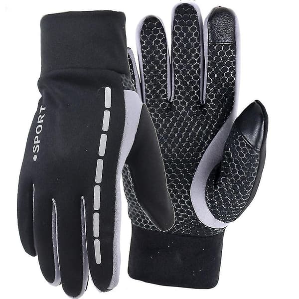 Herre Vinter Termo Handsker med Anti-slip Elastisk Manchet og Termisk Blødt For