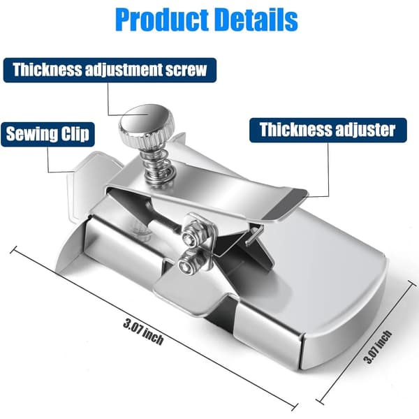Universal magnetisk sømguide DIY symaskine tilbehør trykfod