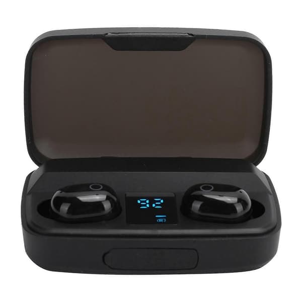 Bluetooth In-Ear Hodetelefoner TWS Trådløse Headset Touch Kontroll Digital Display Ørepropper