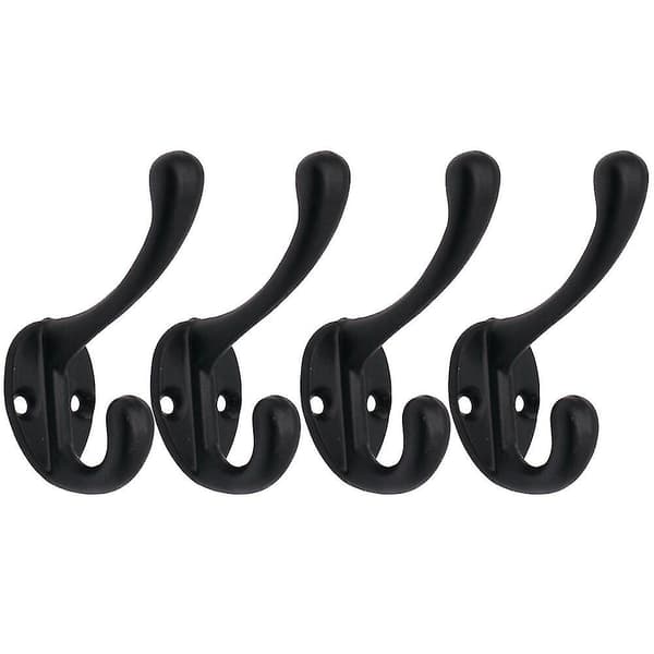 Krokar **4-pack** Rock Vägg Dörr Klänning Badrum Klädhängare +fästen