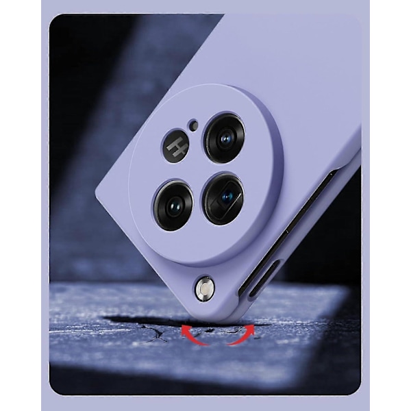 Fodral för Oneplus Open, Hård PC Stötsäker Telefonfodral Matt Smalt Skyddande Omslag Vikbart Fodral för Oneplus Open