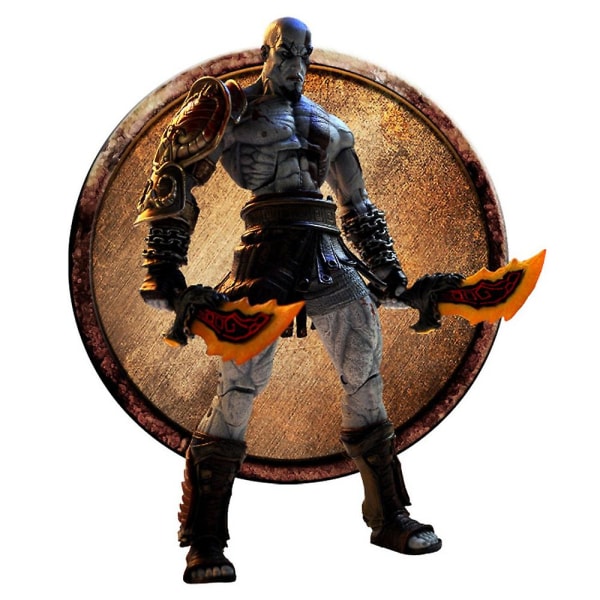 Neca God Of War 3 Ultimate Kratos Action Figur Samlermodel Legetøj Premium Design og tilbehør