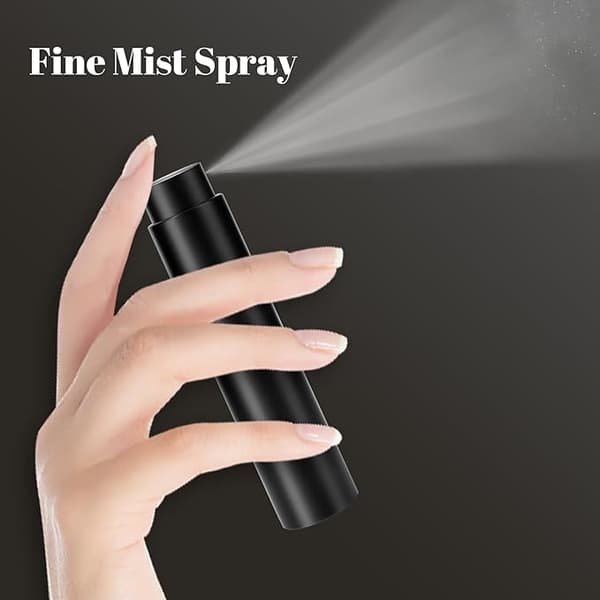 Reseparfym Atomiser Påfyllningsbar - 10 ml Mini Påfyllningsbar Parfymsprayflaska, Läckagesäker, Bottenpump utan Tratt