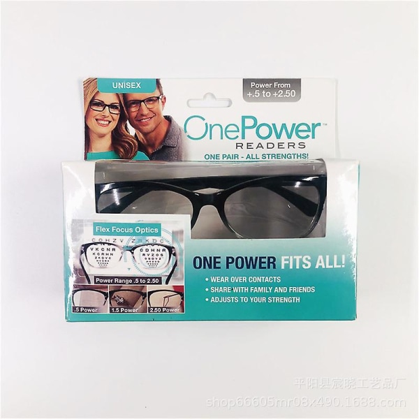 Presbyopiska glasögon One Power Readers Autofokusglasögon Resin Hd Universal