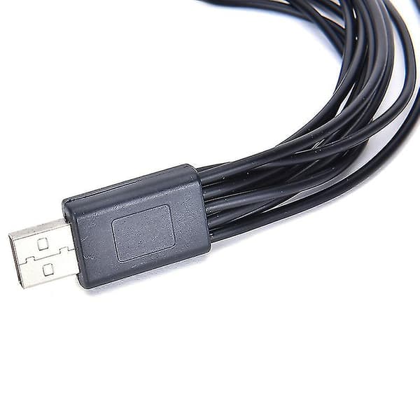 10 i 1 USB Universal Multifunktionel USB-opladerkabel til mobiltelefon HFMQV