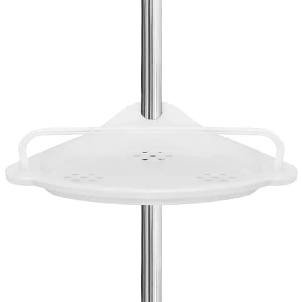 Shower Shelf Corner Adjustable / Bathroom Shelf - 4 Shelf Spaces