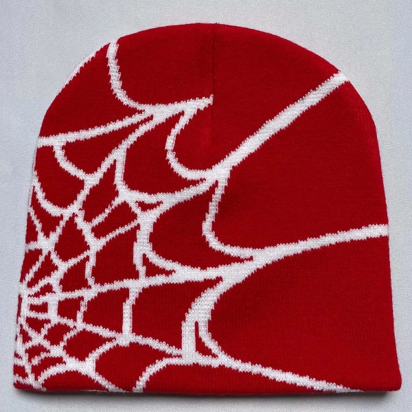 Talvipipo neulottu hattu Pehmeä hämähäkinverkko baggy löysä neulottu talvinen lämmin cap kylmään säähän C