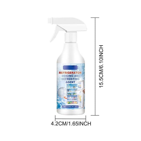 Avfrostningsspray för kyl och frys, Uppgraderad avfrostningsspray 120mlA 1pcs