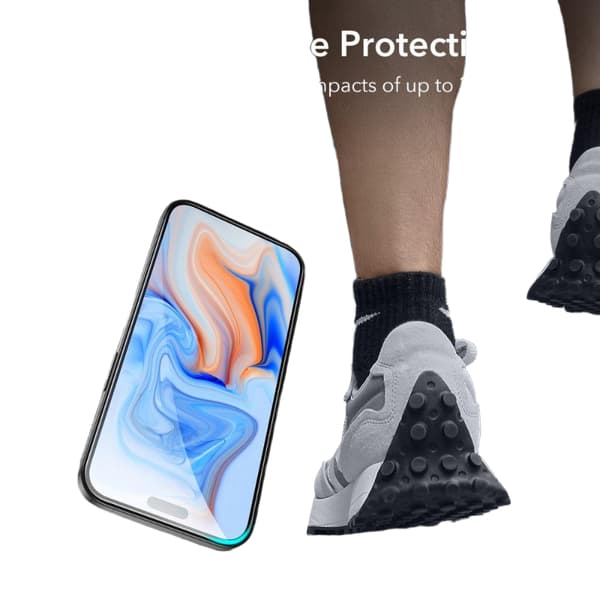 ESR iPhone 15 2-PACK Karkaistu lasinen näytönsuoja