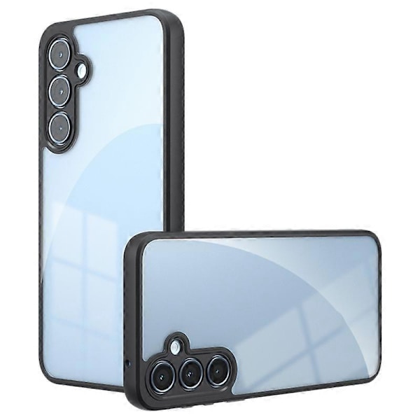 Skal för Samsung Galaxy A55 5G Transparent Telefonfodral TPU + PC 2-i-1