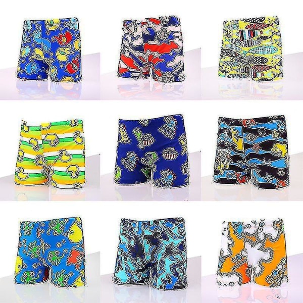 Print barntryck Badkläder Ny baddräkt Pojke Poolshorts Badbyxa Strandkort för toddler Barn Simkläder A