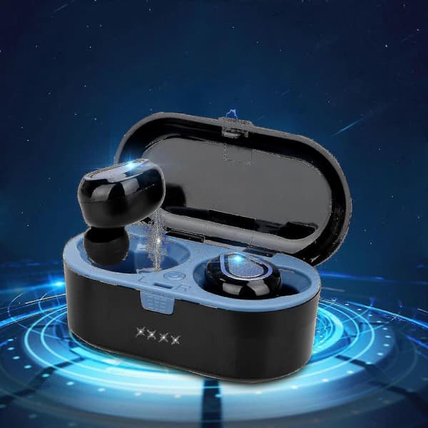 Bluetooth headset 5.0 bærbar in-ear dual-pass Bluetooth headset mini binaural sport