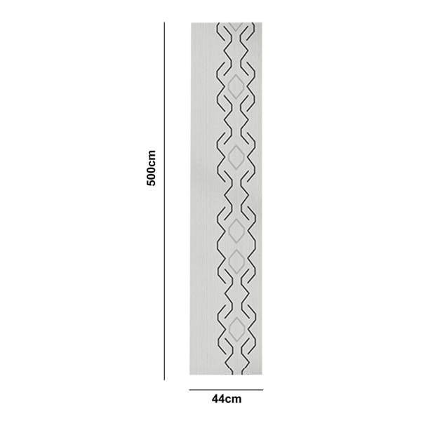 1 rulla 500X44CM paksunnetut kukkaiset seinätarrat kuori ja kiinni lehdet ja kukkatarrat vedenpitävät PVC itseliimautuvat taustatarrat tee itse E