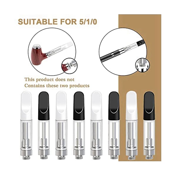 20 st tomma förvaringspatroner för 1,0 ml glas