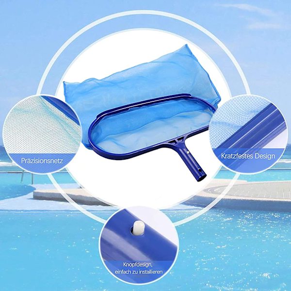 Professionell håv för pool - Håv för pool - Håv - Håv för spa, pool, badtunnor och rengöringspresenningar