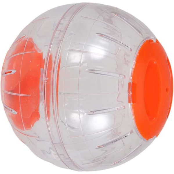 Hamsterball, løpende treningsball, mini-løpeball rundt små kjæledyr (oransje)