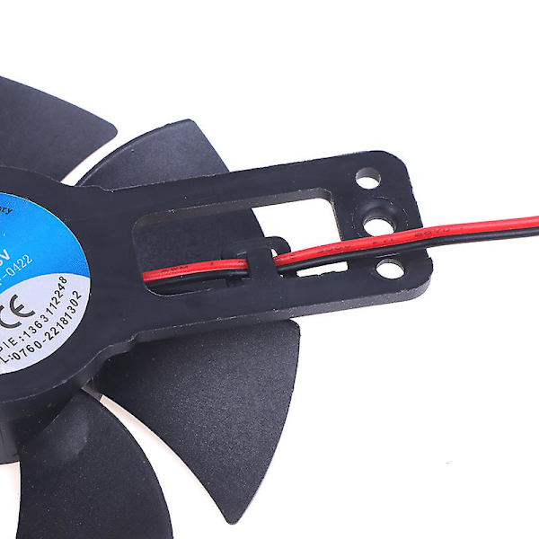 Pieni osio Uusi induktioliesi 85mm 18v Jäähdytyspuhaltimen induktioliesi puhallin Black 18V