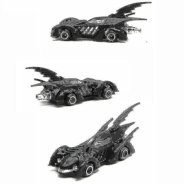 Set med 6 Batmobile Leksaksfordon i Metall