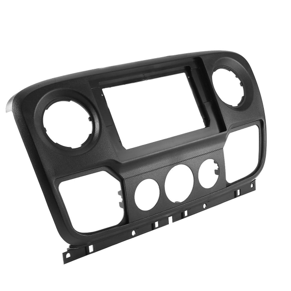 10,1 tum Car Fascia Radio Panel för Master, Opel Movano, Nv400 2010+ Dash Kit Facia Trim Plate Ada Black