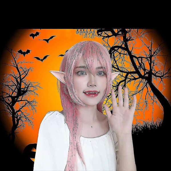 Fairy Pixie Elf ører og tandproteser til Halloween jul