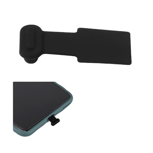 3-pack dammskydd för USB C typ C-port, silikondammskydd för