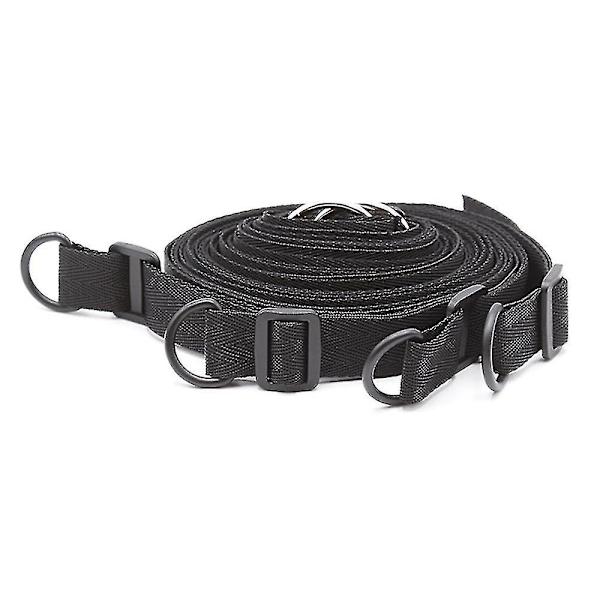 Mjuka lädermanschetter Set Justerbara remmar Kit för hand-handled-ankel