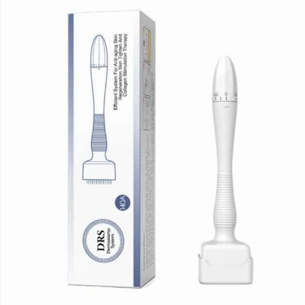 Adjustable Micro-Needling Derma Stamp Roller Skincare Tool for Face Hair Beard