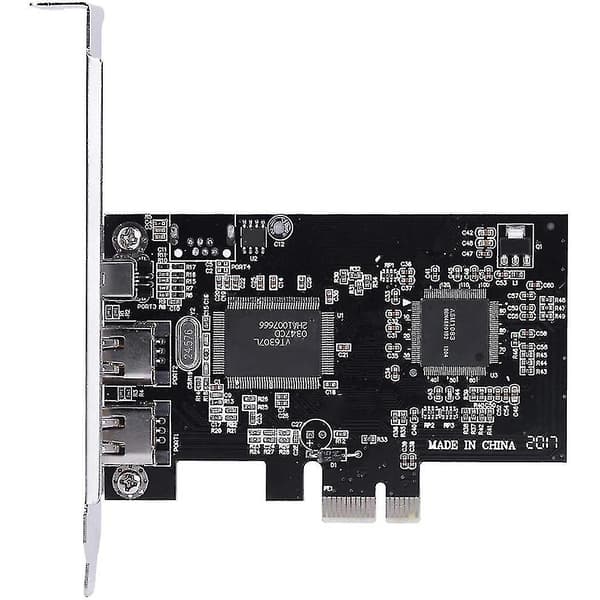 PCI-e PCI Express Firewire Kort IEEE 1394 Controller Kort Med Firewire Kabel Til Video Audio Tr